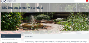 UIC Sexual Misconduct